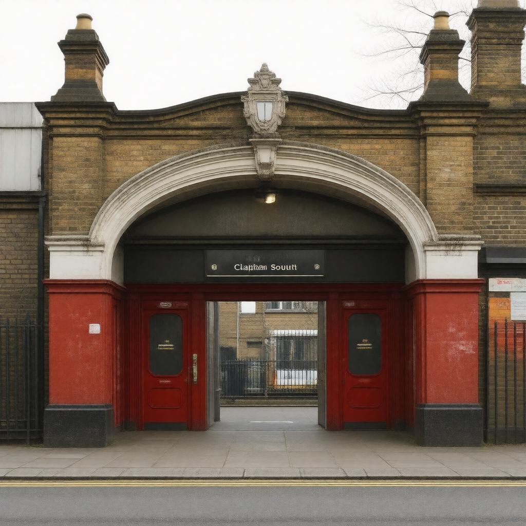 Clapham South tube station